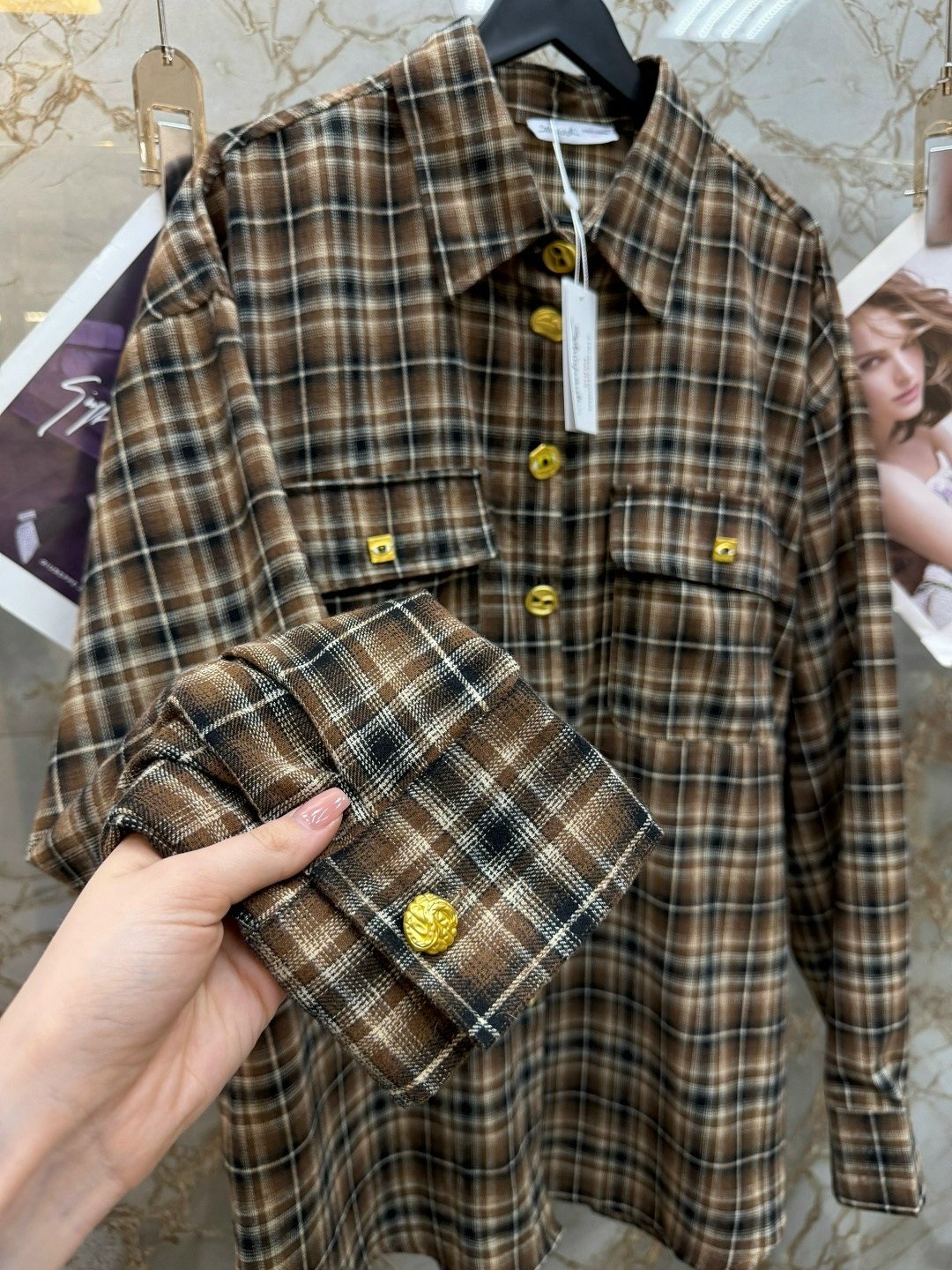 рубашка хлопок,рубашка женская в клетку,женская рубашка,рубашка в клетку,рубашка