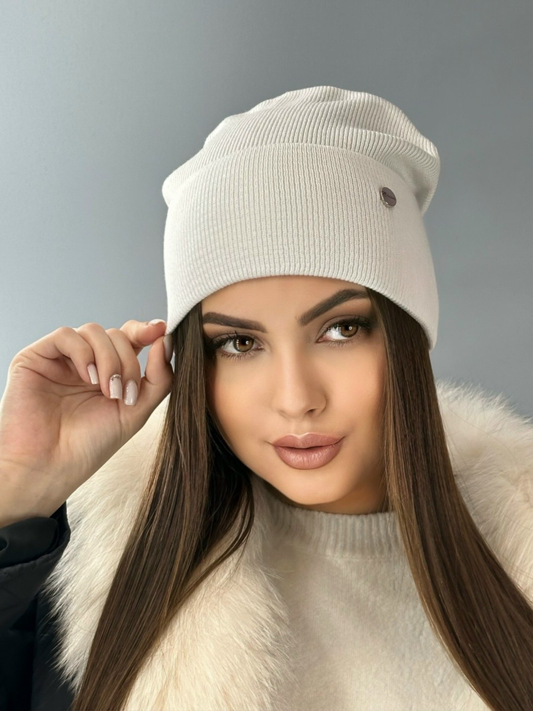 женские шапки,шапка женская louren wilton ш-2026-3 зеленая,шапка бини женская,шапка бини,женская вязаная шапка