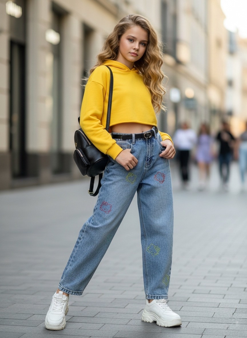 джинсы для девочек,джинсы для подростков,брюки для девочек,широкие джинсы для девочек,широкие джинсы
