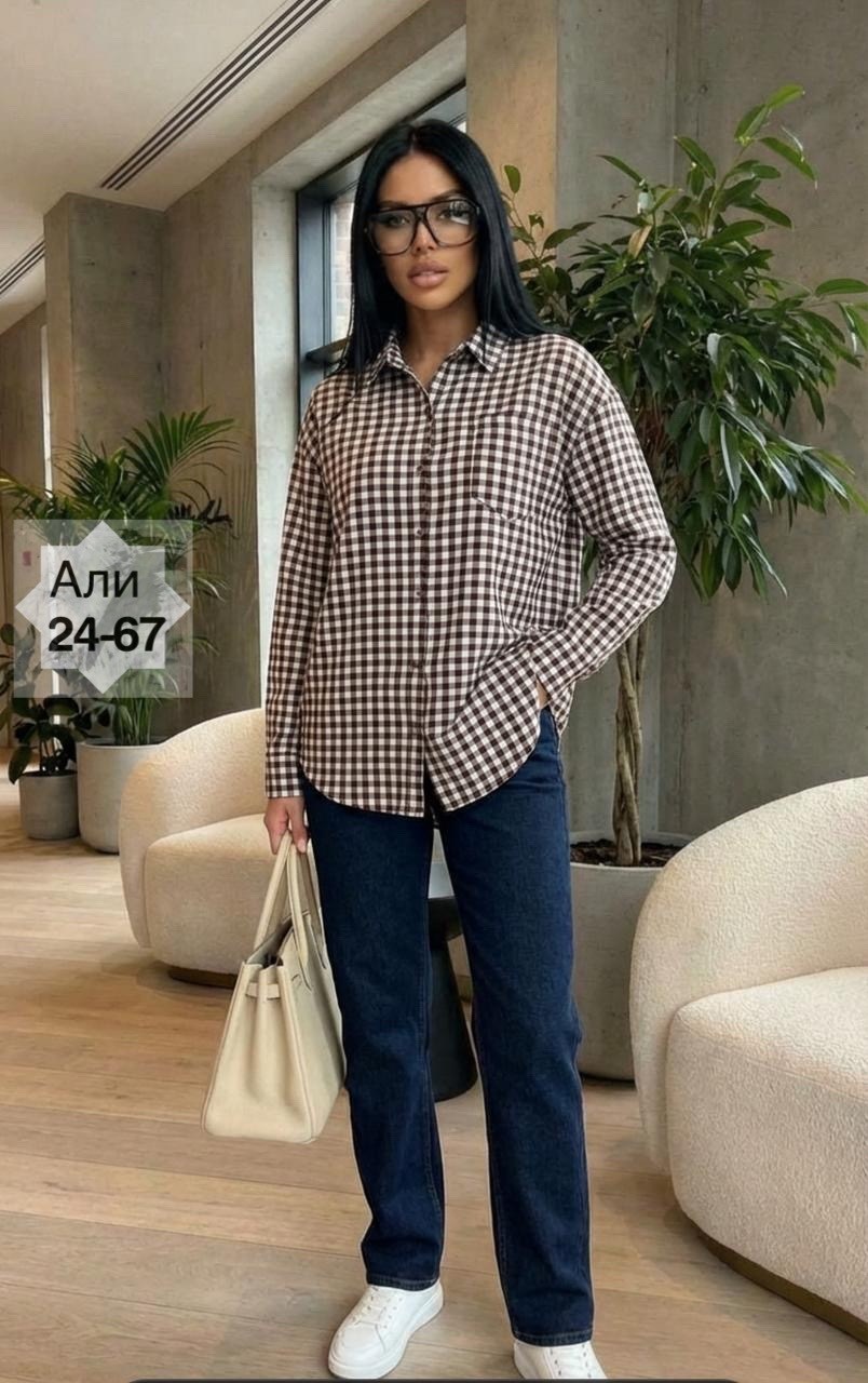 рубашка в клетку женская,рубашка в клетку оверсайз,женская рубашка,женская рубашка в клетку оверсайз,рубашка оверсайз летняя в клетку betrendy wear