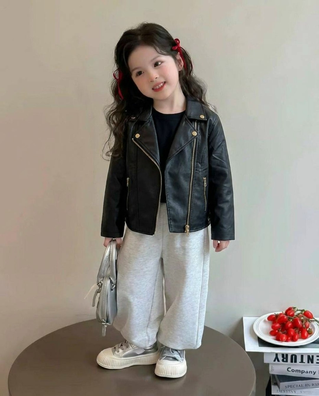 короткая куртка-косуха для девочек,куртка косуха,куртка косуха для девочки,куртка кожаная,ребенок