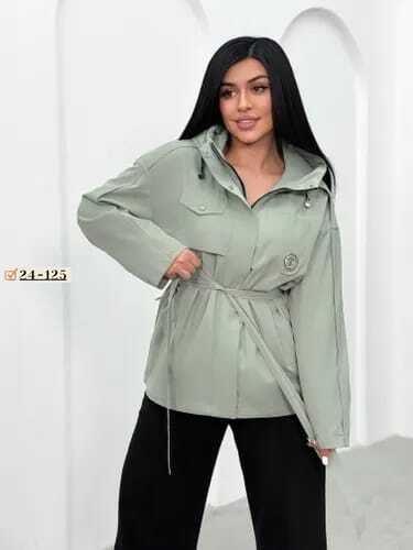 ветровка женская,куртка женская демисезонная,куртка удлиненная,куртка женская,куртка с капюшоном осень-весна 2026 emil'n