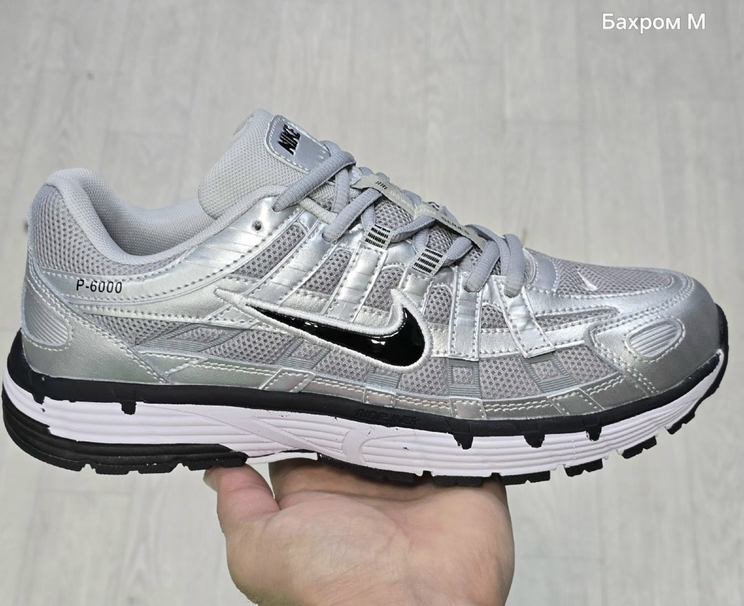 кроссовки nike,nike p-6000 metallic silver,кроссовки,спортивная ,кроссовки nike p-6000