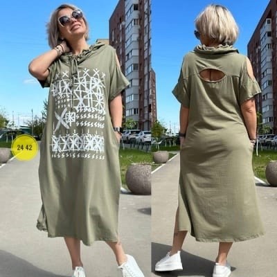 платье женское больших размеров,супер модные летние платья 2026,платье с капюшоном,платье ,платье женское с капюшоном