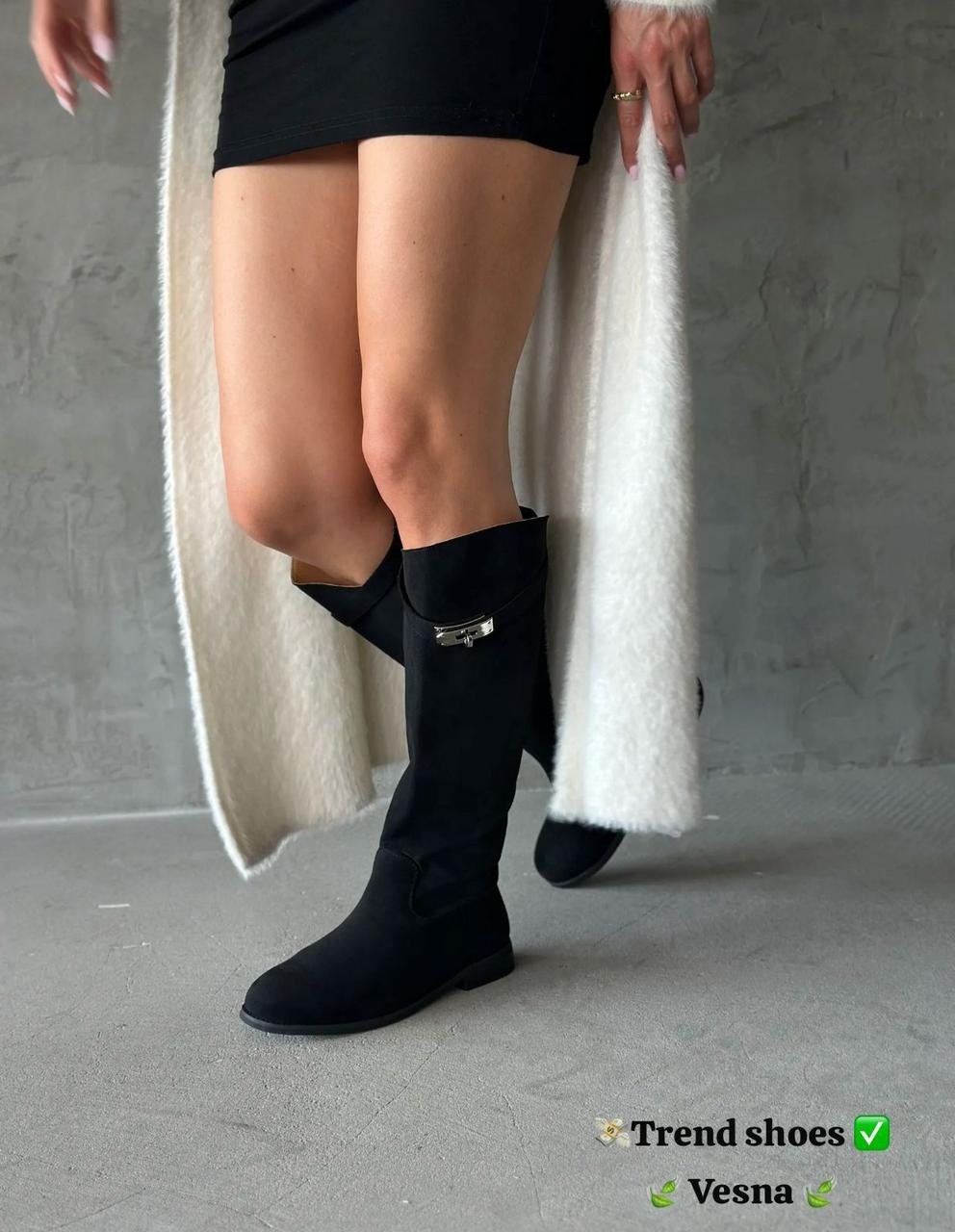 ,сапоги модные,зимние женские сапоги,сапог женский,замшевые сапоги