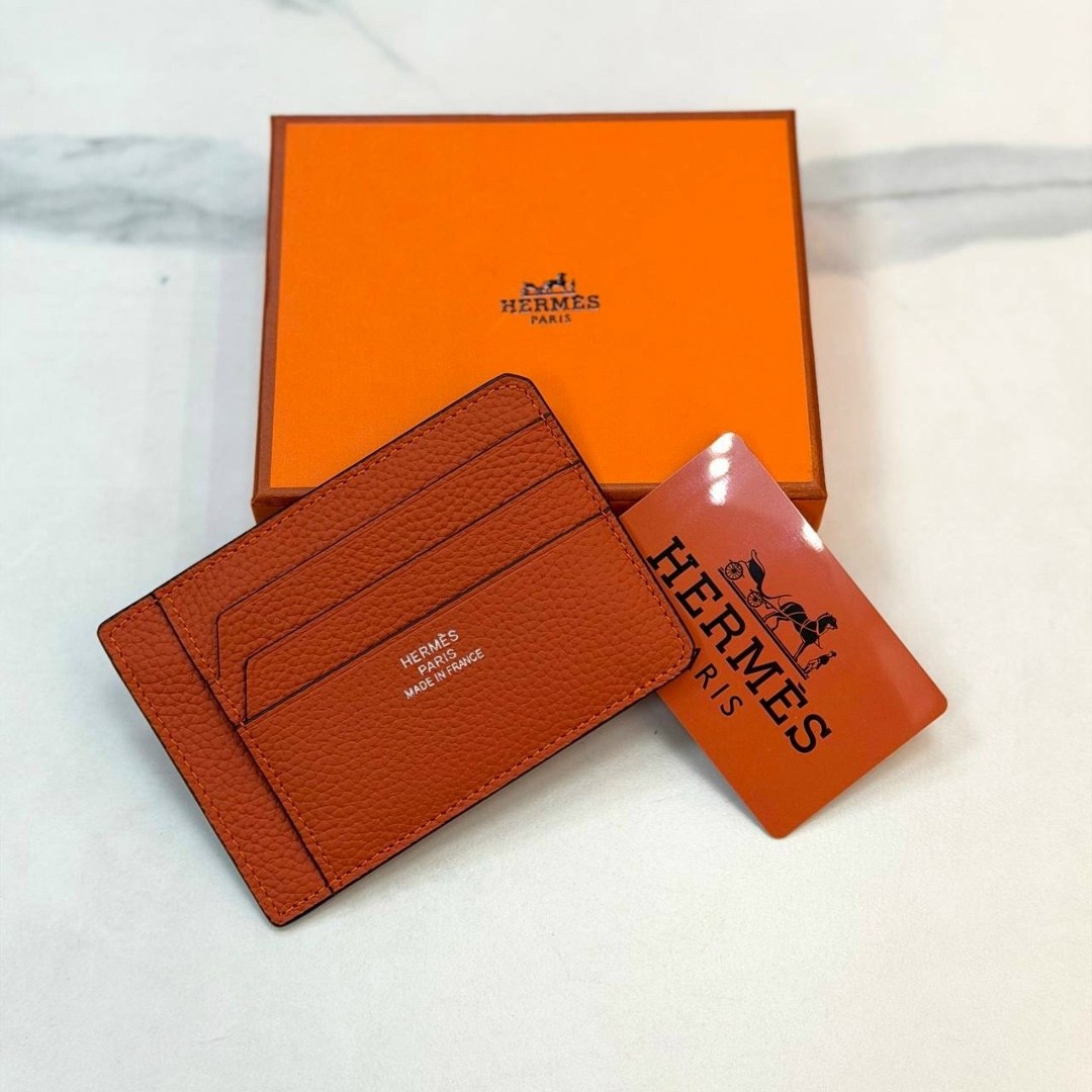 картхолдер hermes,hermes визитница,кошелек hermes,брендовый картхолдер hermes,бумажник hermes