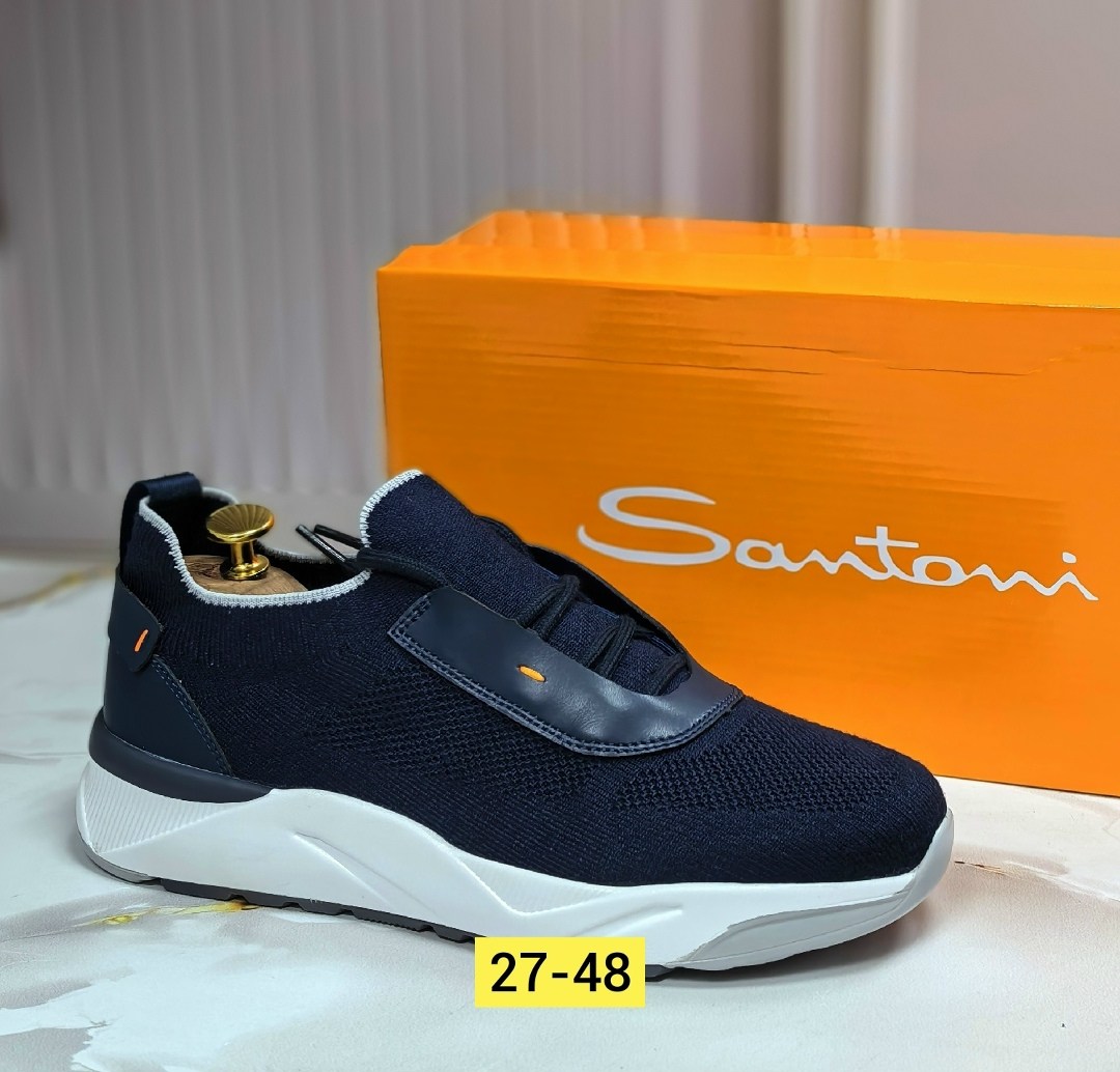 ,кроссовки santoni,мужские кроссовки,мужские кроссовки текстильные,мужская  кроссовки