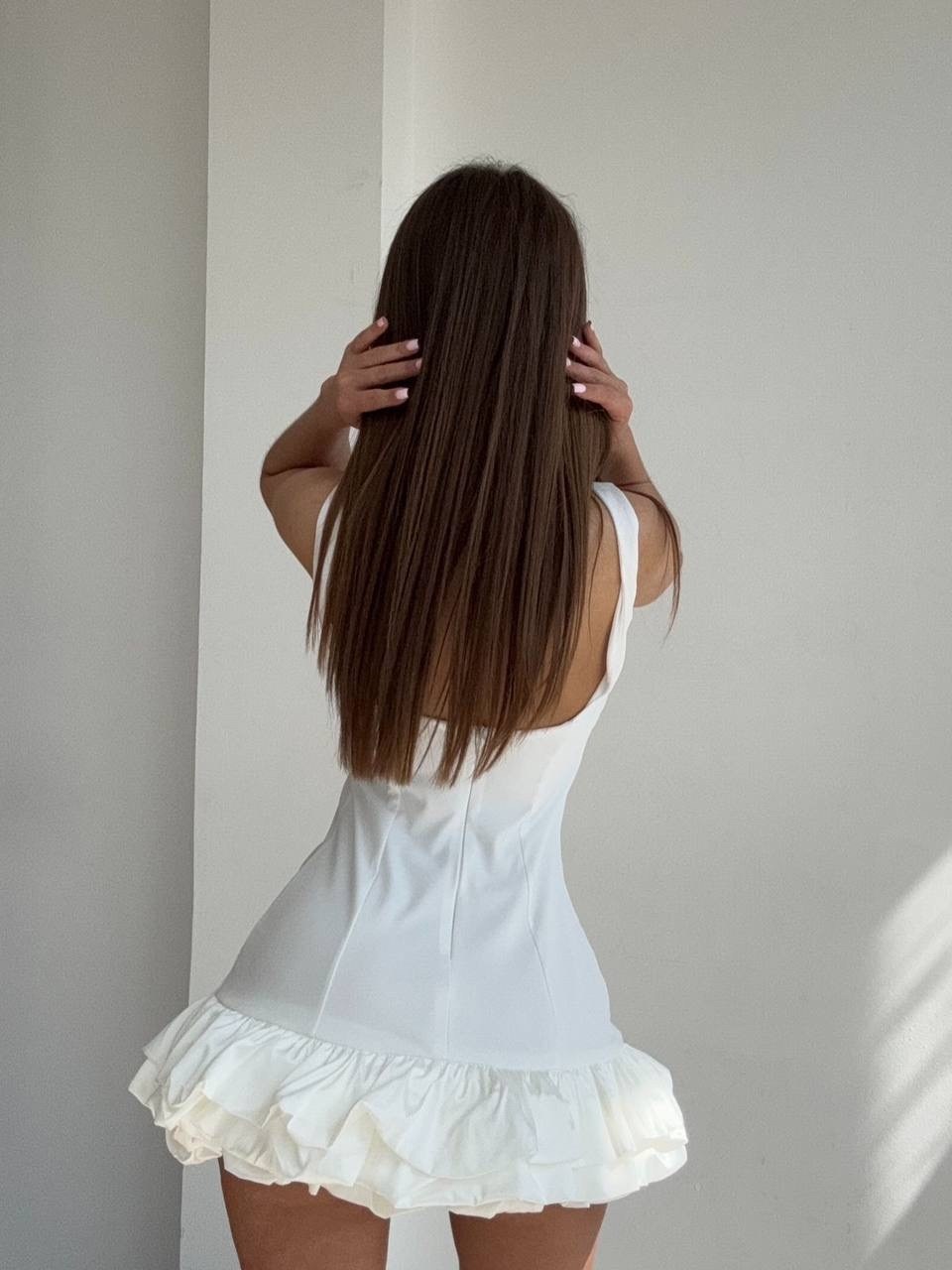 мини платье,платье короткое,платье с оборками,повседневные платья,облегающее платье