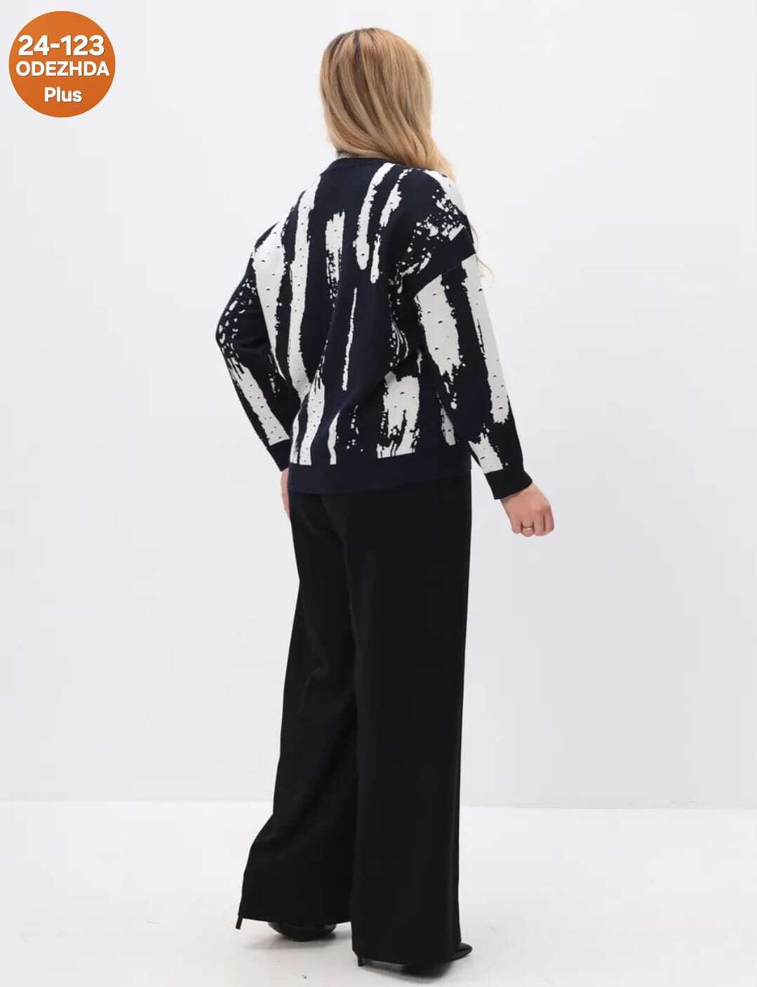 джемпер,костюм с брюками,джемпера женские,джемпер с круглым воротом,костюм (блуза и брюки)