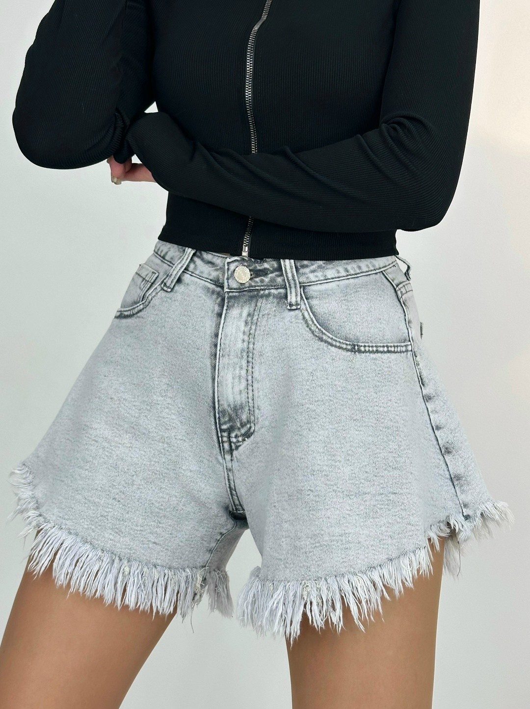 джинсовые шорты,джинсовые шорты женские,джинсовые шорты клеш с бахрамой,шорты,джинсовые шорты с бахромой