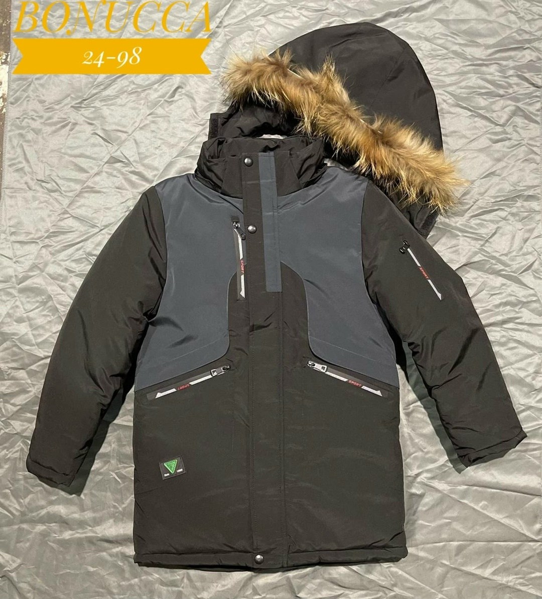 куртка для мальчиков,куртка зимняя,куртка демисезонная,костюм зимний alaskan dakota зеленый/черный,куртка