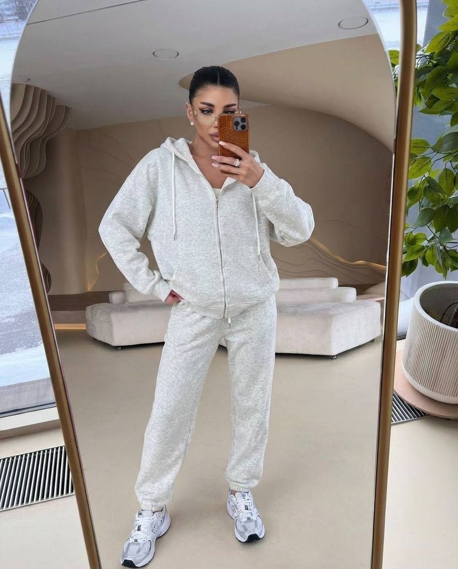 спортивный костюм женский на флисе,женский спортивный костюм,спортивный костюм,костюм спортивный с начесом eva coosh,спортивный костюм женский серый толстовка с брюками