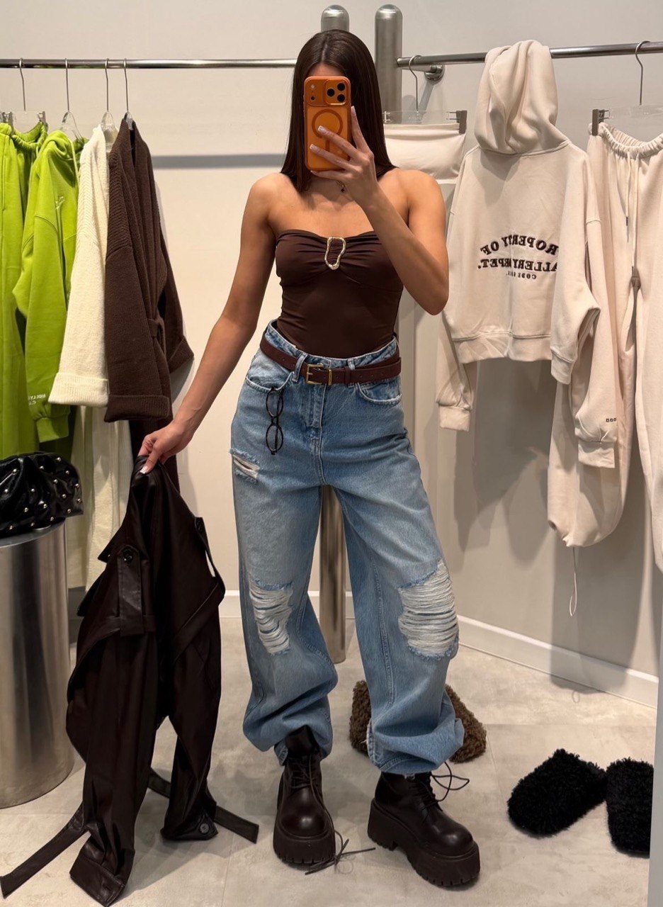 джинсы оверсайз,модный стиль,джинсы кэжуал