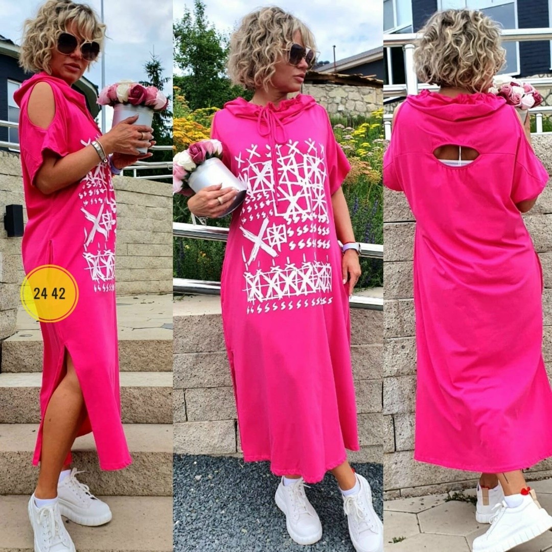 платье женское больших размеров,супер модные летние платья 2026,платье с капюшоном,платье ,платье женское с капюшоном