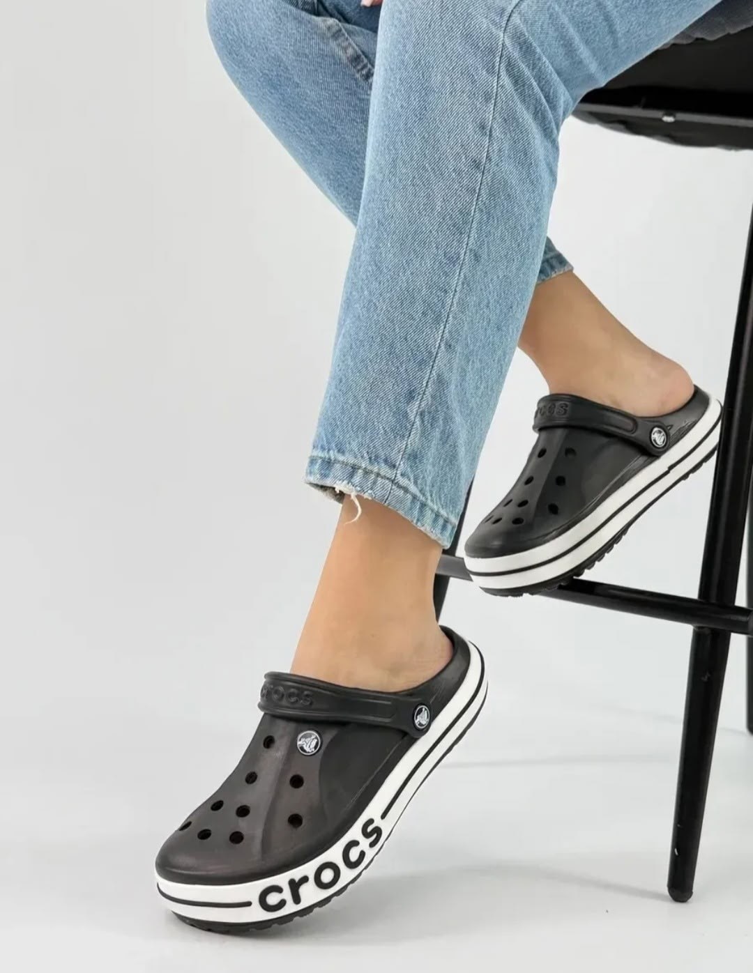 белые сабо crocs bayaband clog,шлепанцы крокс белые,кроксы женские,сабо crocs,сабо crocs bayaband clog