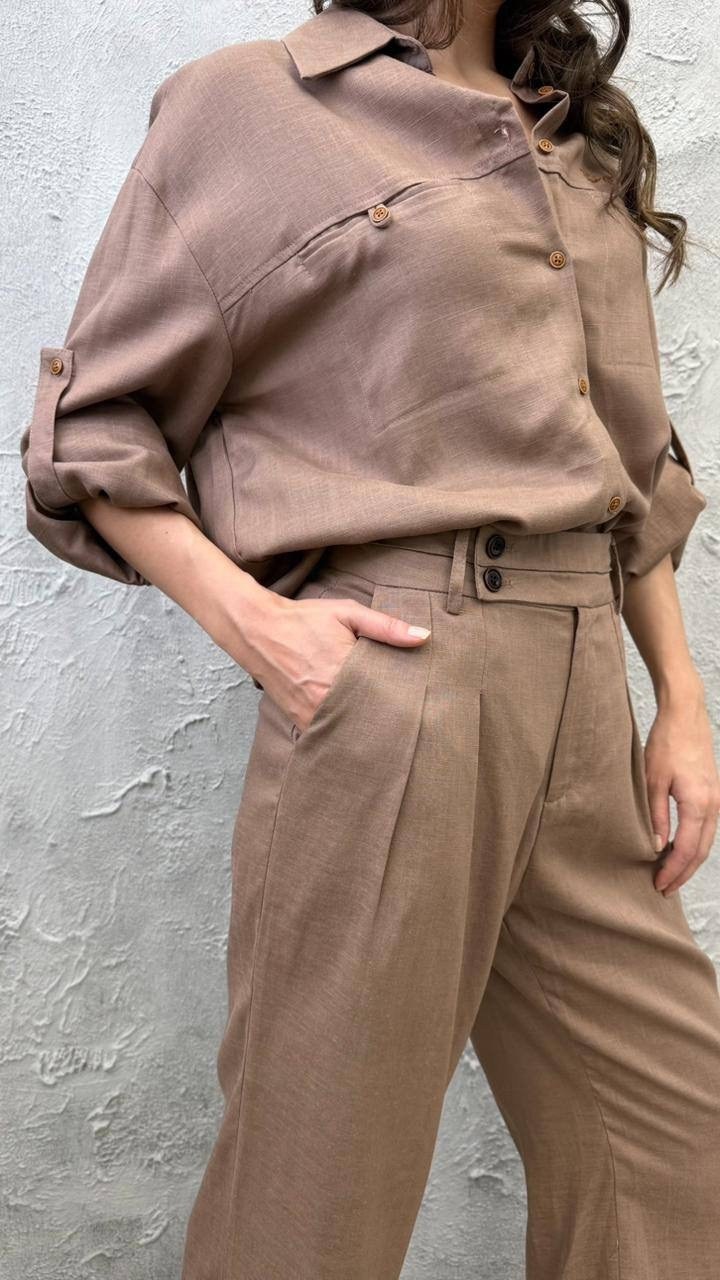 брючный костюм,повседневный костюм,костюм с брюками,женский брючный костюм,костюм женский льняной