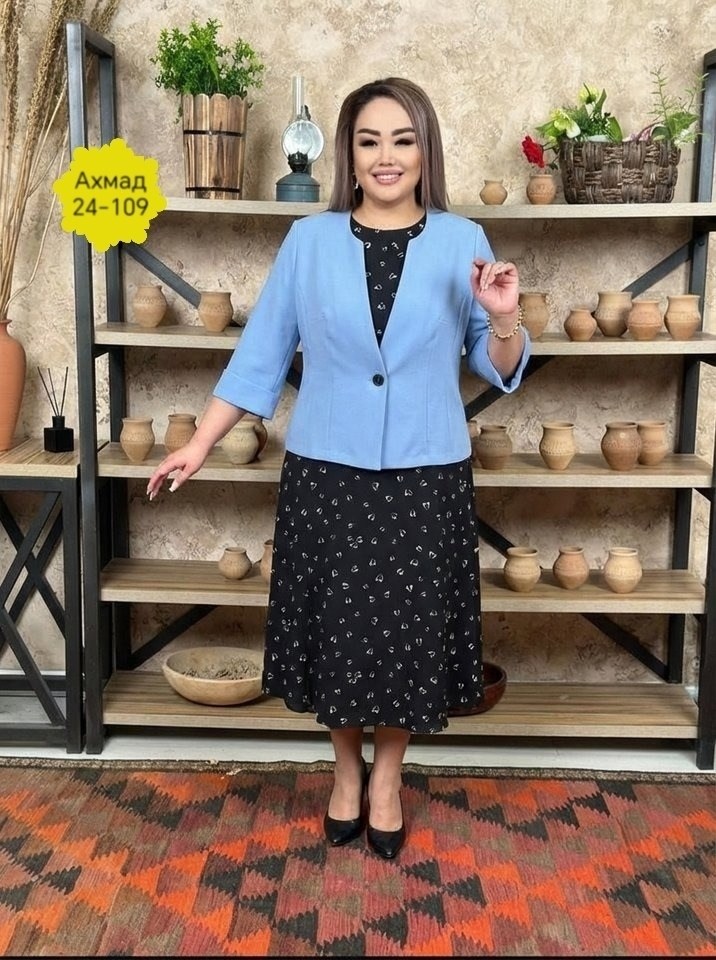 костюм женский тройка,женские костюмы больших размеров,женские костюмы,платье и жакет костюм синий 48-50,юбка с кофтой