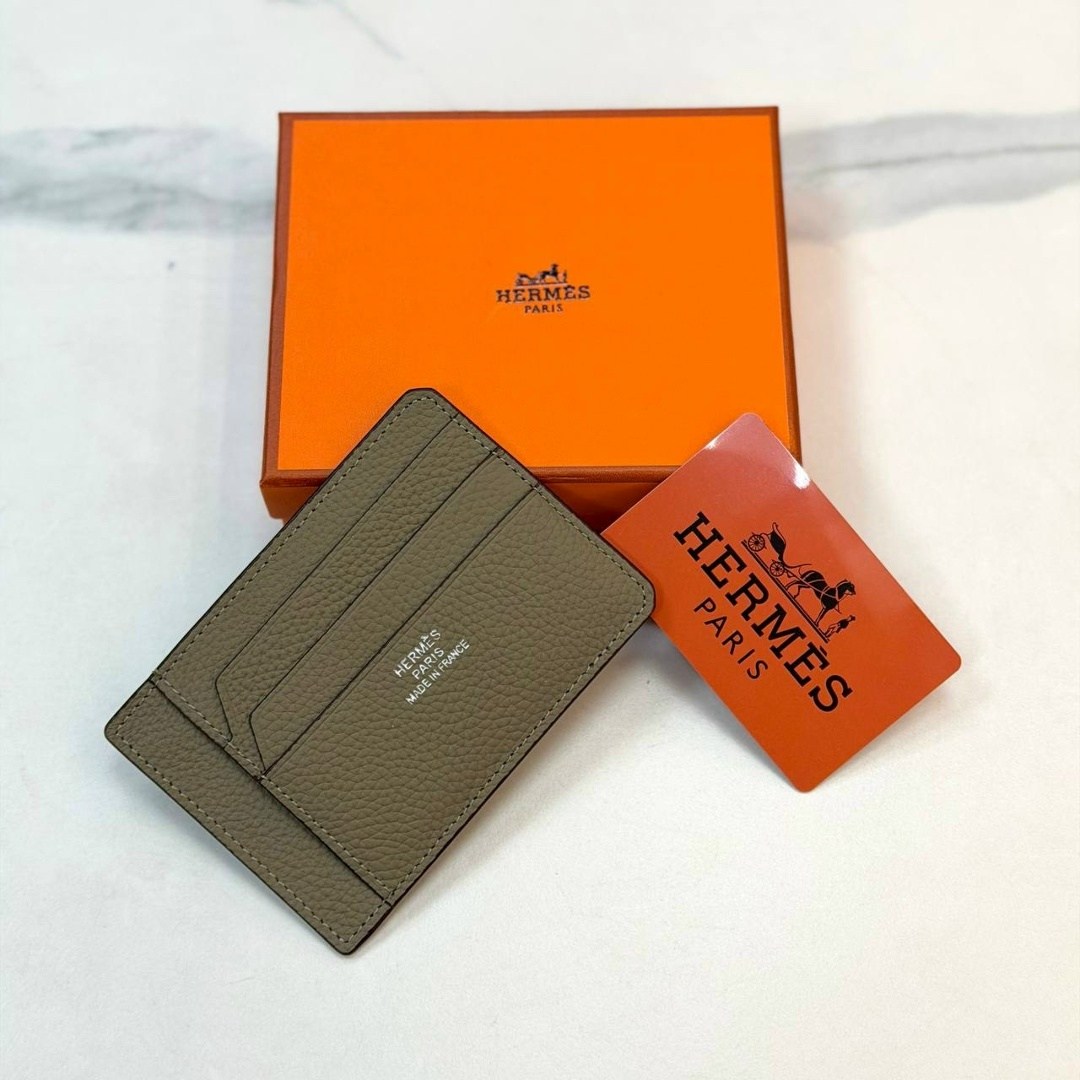 картхолдер hermes,hermes визитница,кошелек hermes,брендовый картхолдер hermes,бумажник hermes