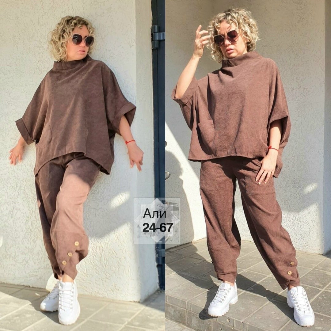 брючный костюм бохо больших размеров secret of,костюм брючный бохо больших размеров secret of арт. 11630921,костюм женский туника с брюками из вельвета больших размеров от velesway,костюм женский вель