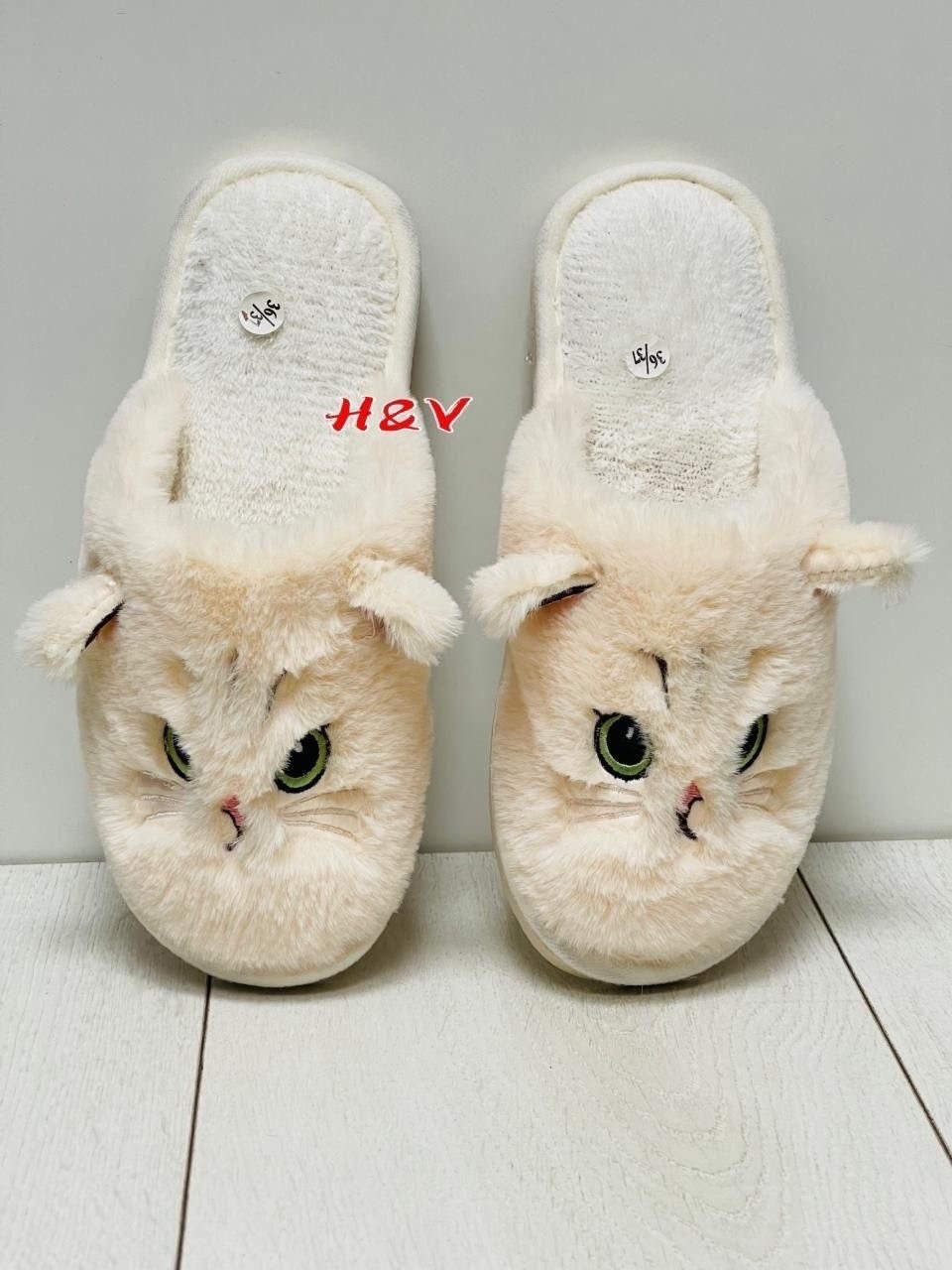 тапочки котенок,мягкие тапочки домашние милые плюшевые теплые кошки v&h,мягкие тапочки домашние милые плюшевые теплые кошки,женские домашние тапочки,тапочки женские