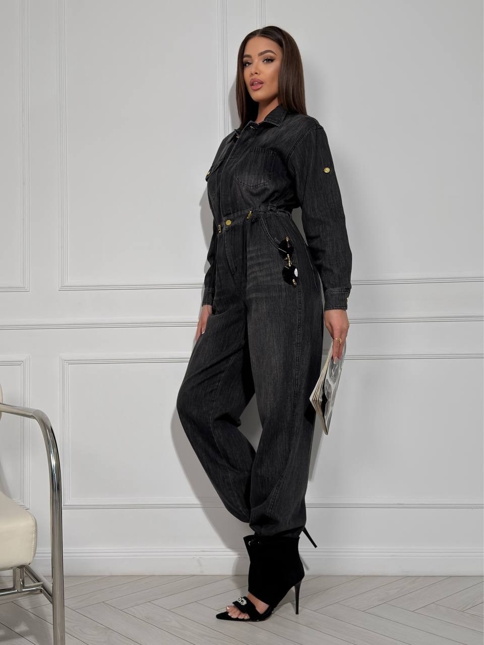 комбинезон женский джинсовый,джинсовый комбинезон,джинсовый комбез,женские комбинезоны,женский джинсовый комбинезон с длинными рукавами