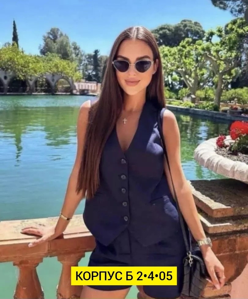 костюм с шортами и жилеткой,костюм женский летний двойка,костюм женский с шортами,костюм женский летний с шортами двойка,брючный костюм