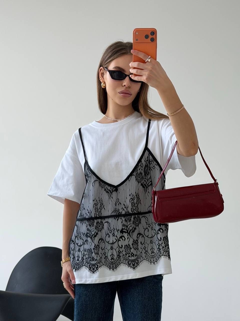 футболки комплект,футболка с кружевом,кружевные топы,женская футболка,кружевная майка