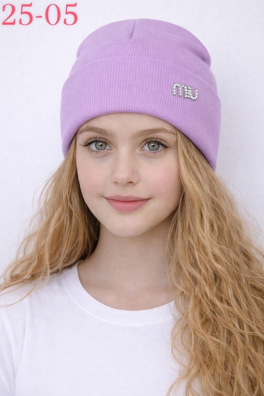 шапка трикотажная,шапка трикотажная двойная,шапка для девочек,комплект шапки,шапка для детей
