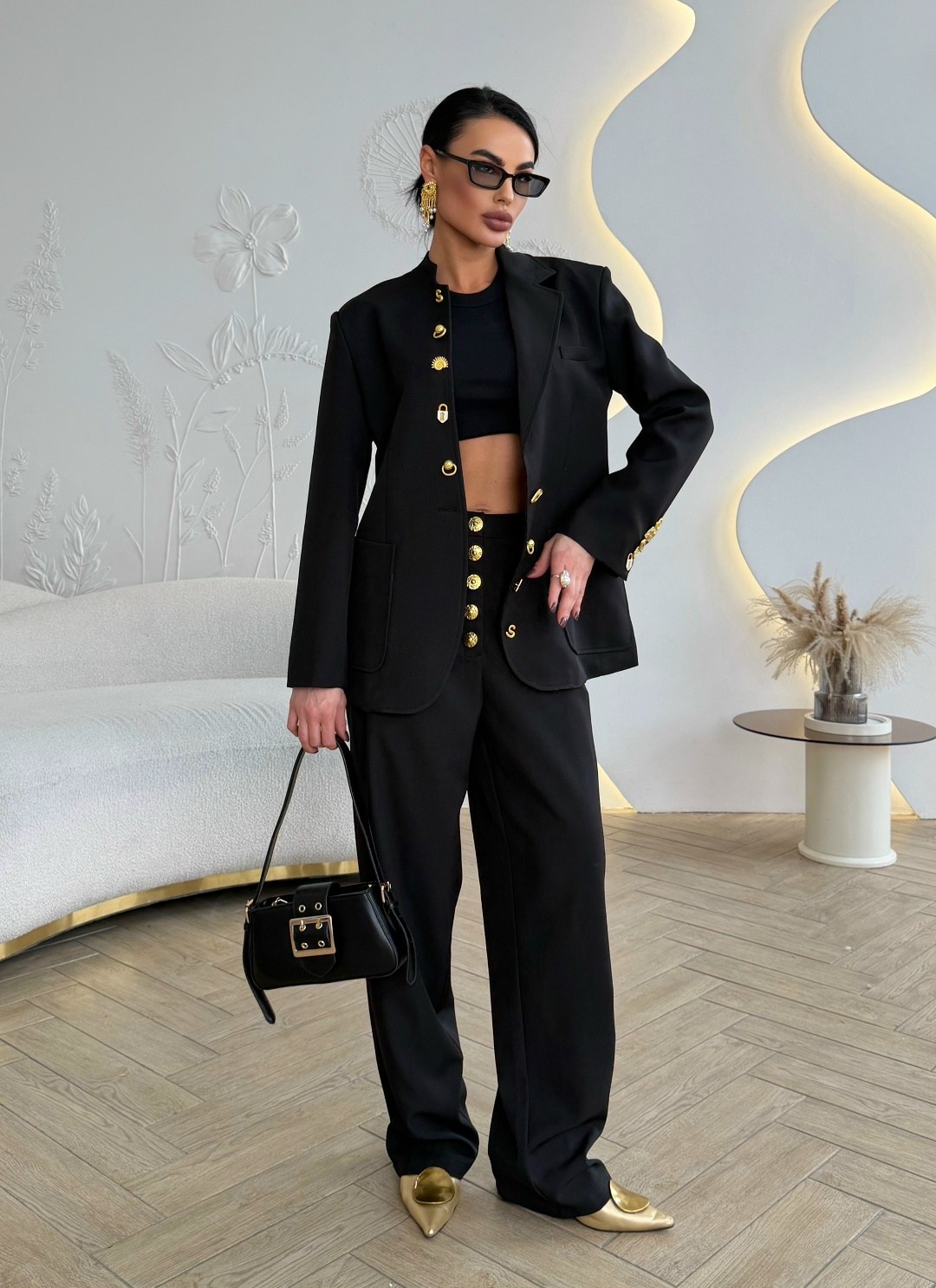 брючный костюм,костюм с брюками,женские брючные костюмы,комплект брючный,костюм женский черный