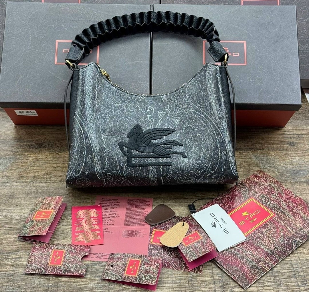 etro средняя сумка-тоут paisley libra коричневый,сумка,женская сумка,сумка etro,сумка женская брендовая