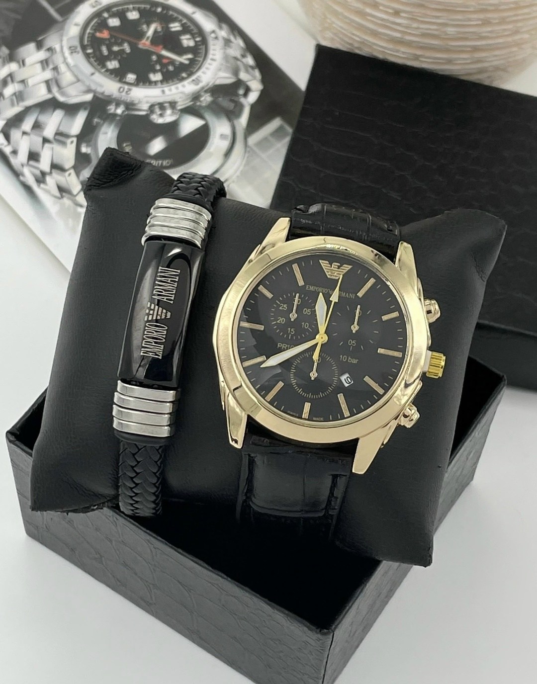 набор часы,мужской подарок часы,подарочный набор часы,мужской подарочный набор,набор часы и ремень в коробке джорджио армани