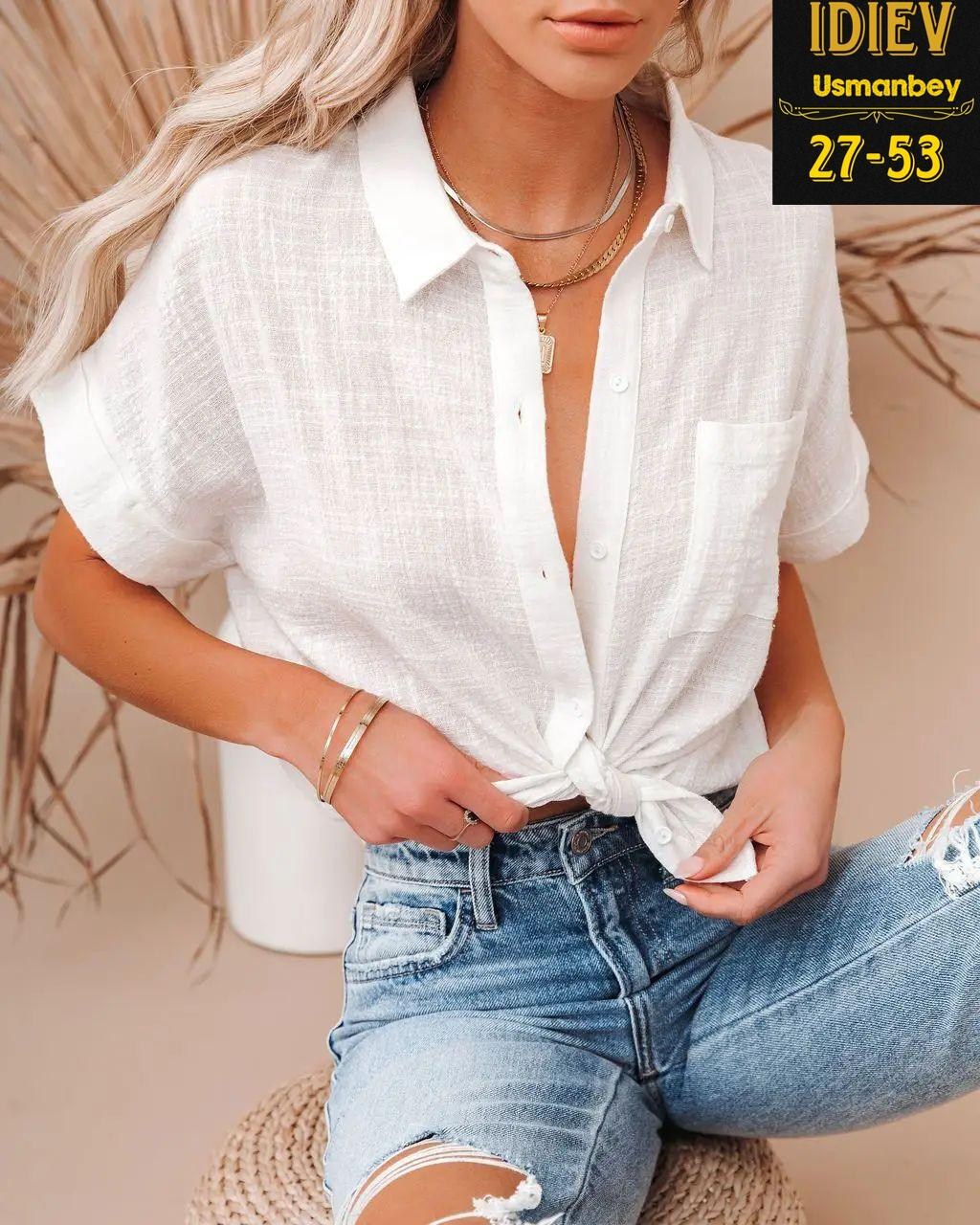 рубашка женская,рубашка женская с короткими рукавами,белая льняная рубашка женская,рубашка женская белая,рубашка женская из хлопка