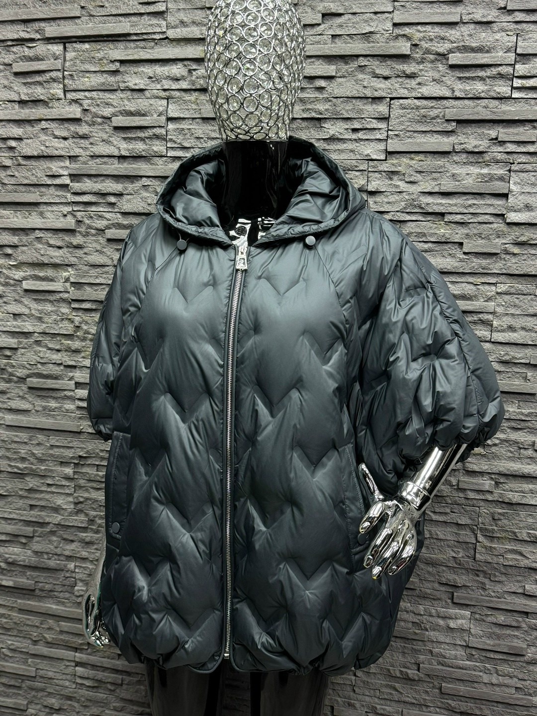 куртка женская,стеганый пуховик,куртка,пуховик женский,пуховик одри летучая мышь