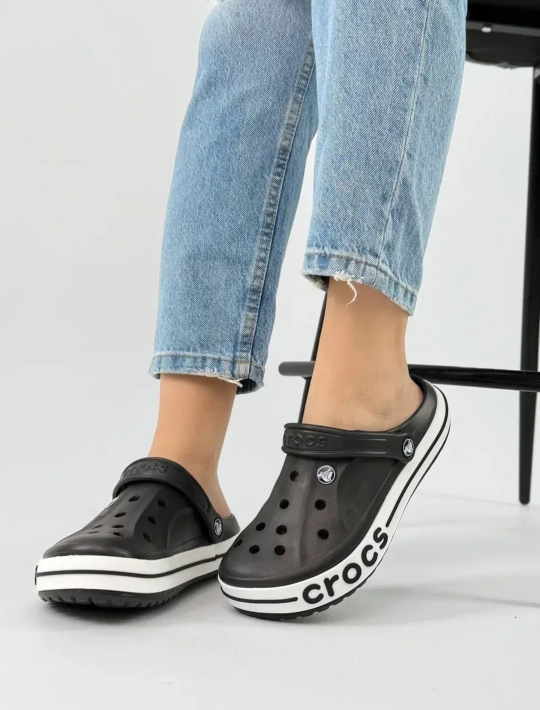 белые сабо crocs bayaband clog,шлепанцы крокс белые,кроксы женские,сабо crocs,сабо crocs bayaband clog