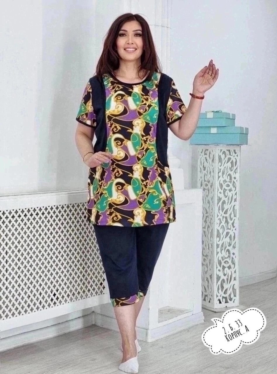 костюм женский с бриджами большие размеры,домашний костюм пижама с бриджами,женский костюм с бриджами,домашний костюм с бриджами,костюм домашний с бриджами большие размеры