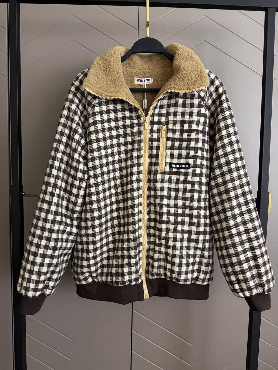 куртка бомбер,куртка модная,куртка женская,повседневная куртка,рубашка в клетку теплая оверсайз