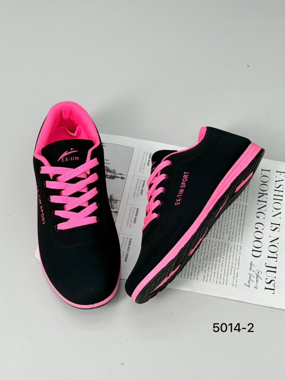 ,женские кроссовки,черно розовые кроссовки женские,ex tim кроссовки женские, спортивная