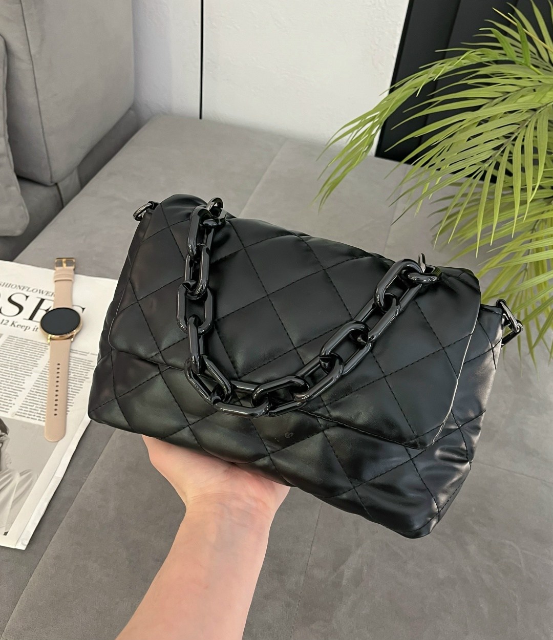 сумка стеганая,сумка с цепочкой,женская модная сумка,модная сумка,женская сумка на цепочке