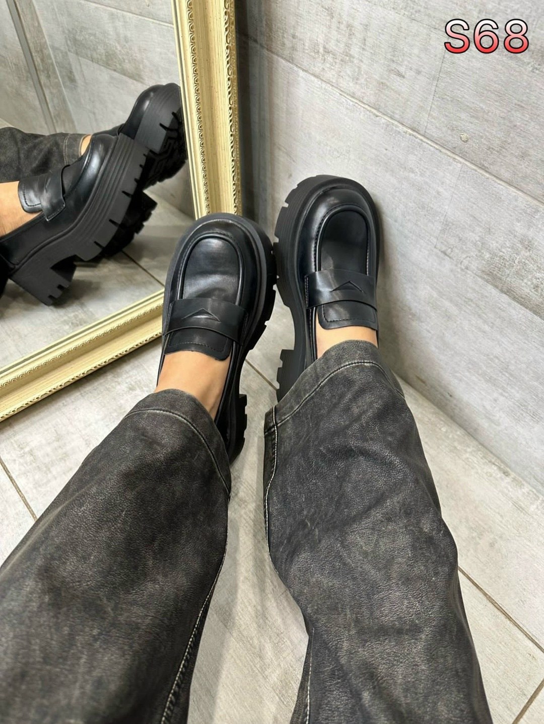 лоферы на массивной подошве,лоферы на тракторной подошве,лоферы женские на платформе,лоферы на высокой подошве,  женская лоферы