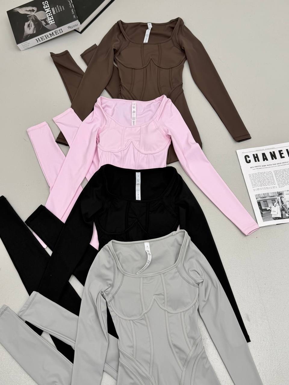 комбинезон женский,облегающий комбинезон,коричневый длинный рукав сексуальный комбинезон для женщин,брючный костюм,спортивный комбинезон