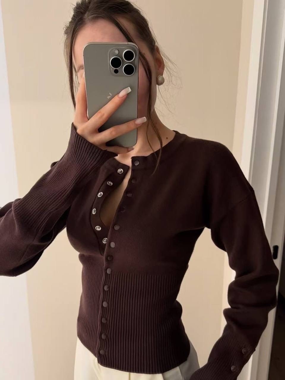 кардиган коричневый,кардиган женский,женская кофта,кардиган,кофта