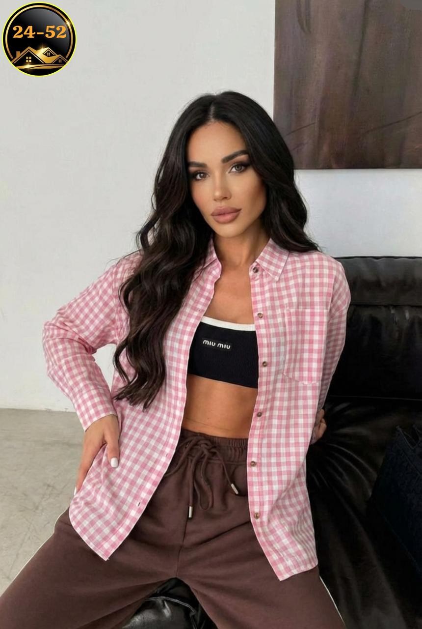 рубашка женская в клетку,женская рубашка,рубашка в клетку оверсайз,рубашка,повседневная рубашка