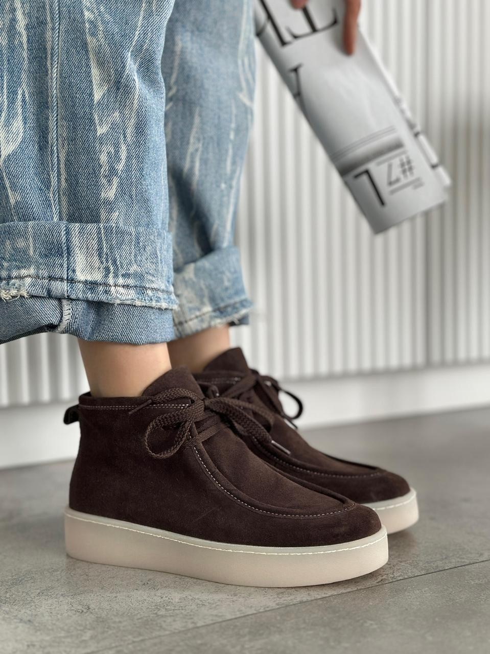 ,ботинки ekonika,замшевые ботинки,демисезонные полуботинки ekonika коричневые,полуботинки демисезонные ekonika 246579457