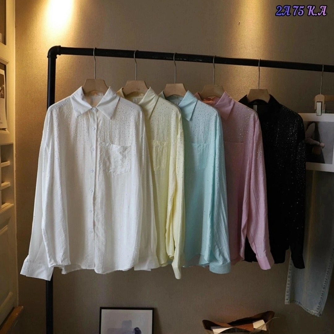 рубашка женская,рубашка женская со стразами,женские блузки и рубашки,рубашка со стразами,рубашка женская со стразами оверсайз