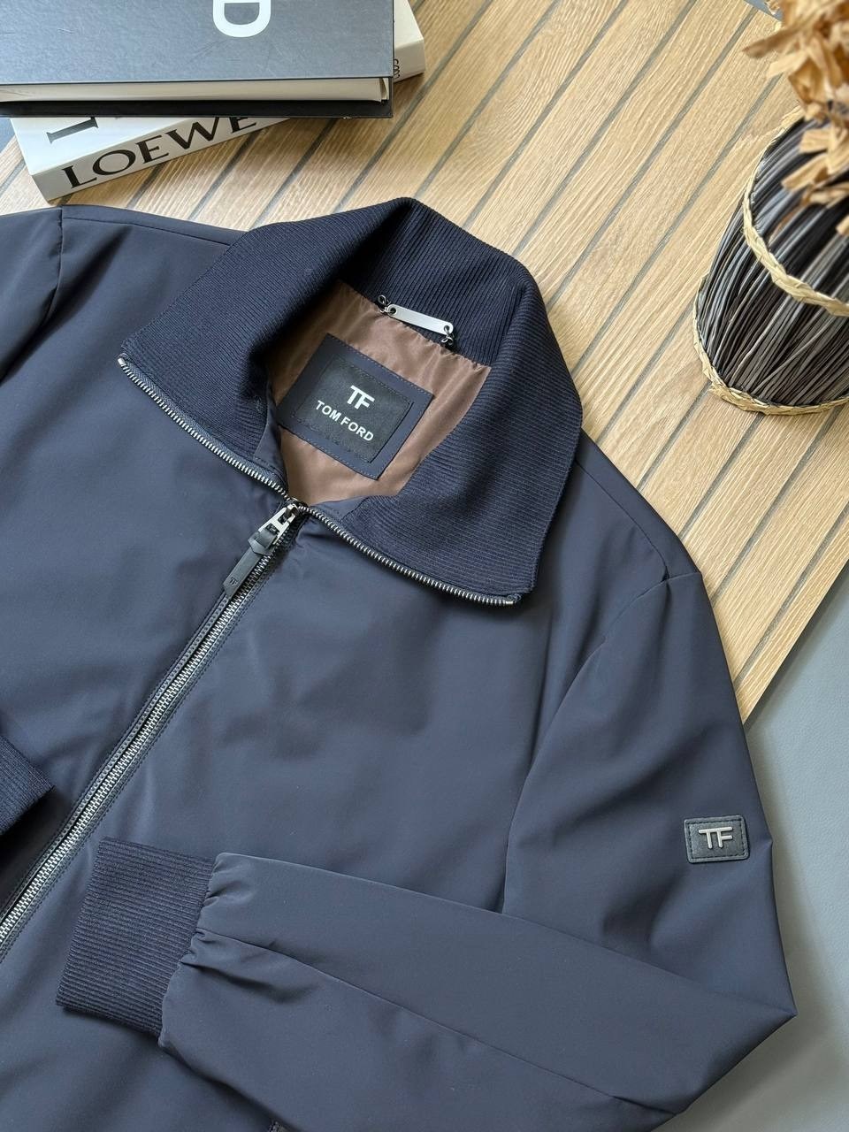 куртка бомбер,куртка,двусторонняя куртка zegna premium zip-up navy / grey,демисезонная куртка,куртка бомбер мужская