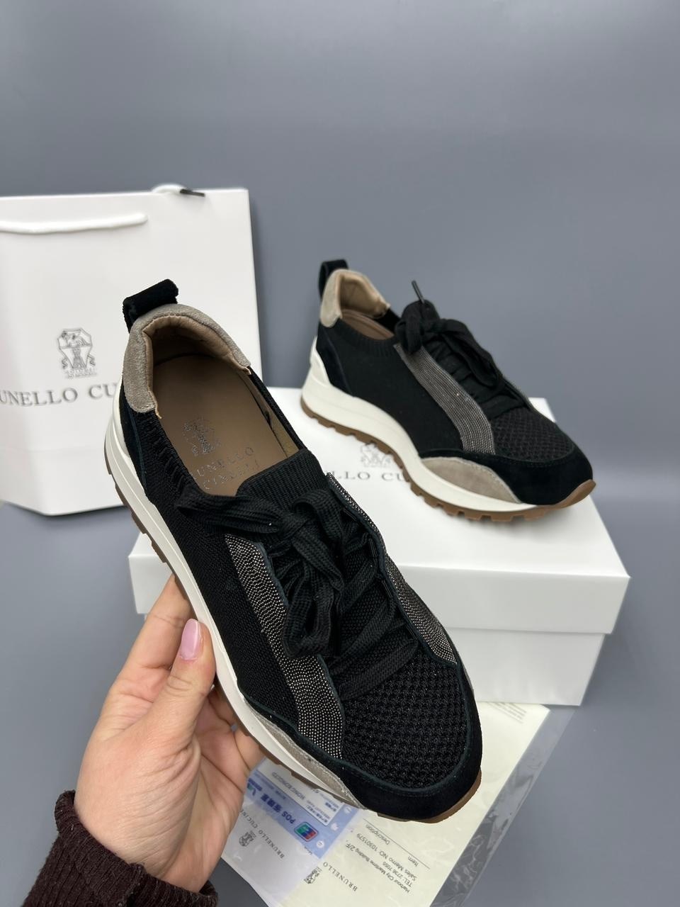 комбинированные кроссовки brunello cucinelli,замшевые кроссовки brunello cucinelli,кроссовки brunello cucinelli,женские кроссовки brunello cucinelli,кроссовки brunello cucinelli черный