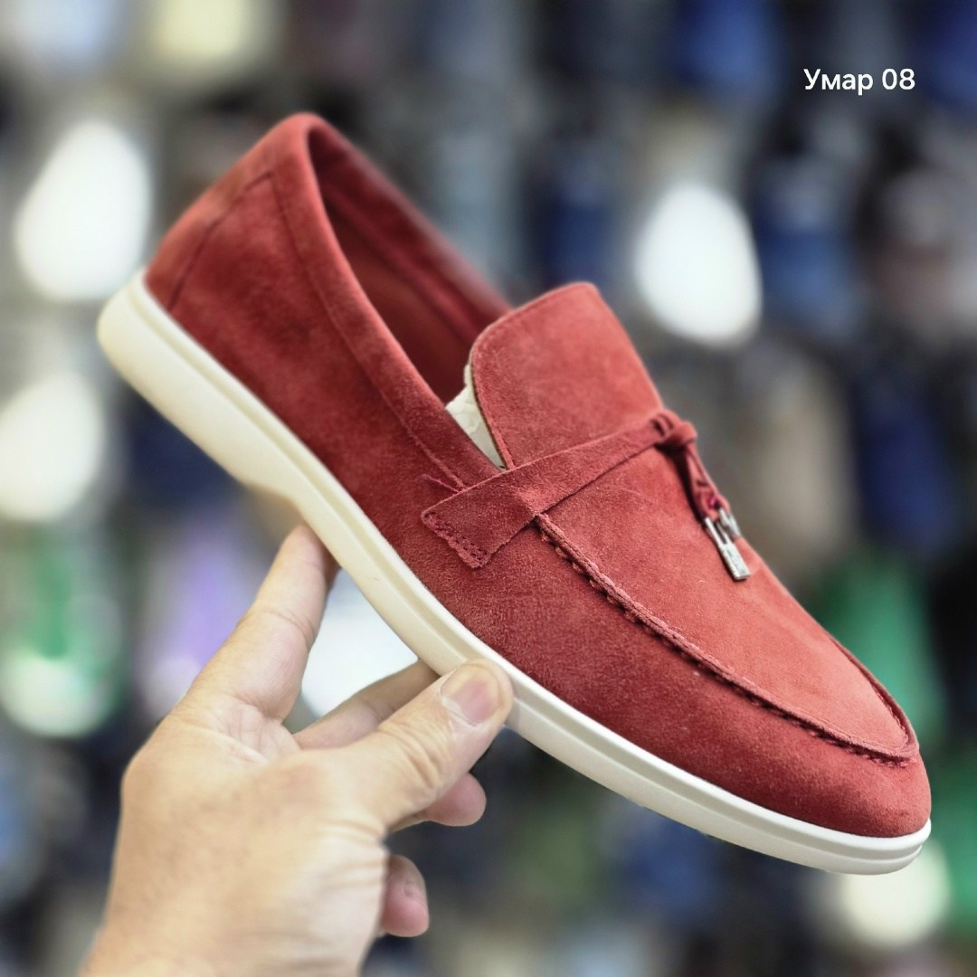 ,мокасины loro piana summer walk замшевые синий,лоферы мужские замшевые,лоферы замшевые,мужские лоферы loro piana