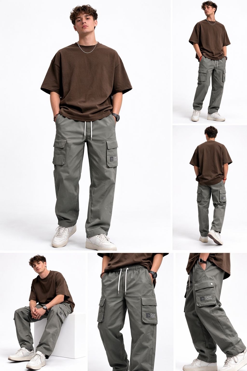 широкие брюки карго мужские с несколькими карманами,штаны с карманами,мужские брюки-карго,широкие карго брюки,брюках карго