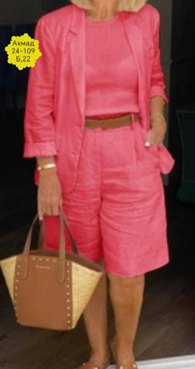 летняя одежда для женщин,летние женские костюмы,костюм женский,летние костюмы,льняной костюм женский