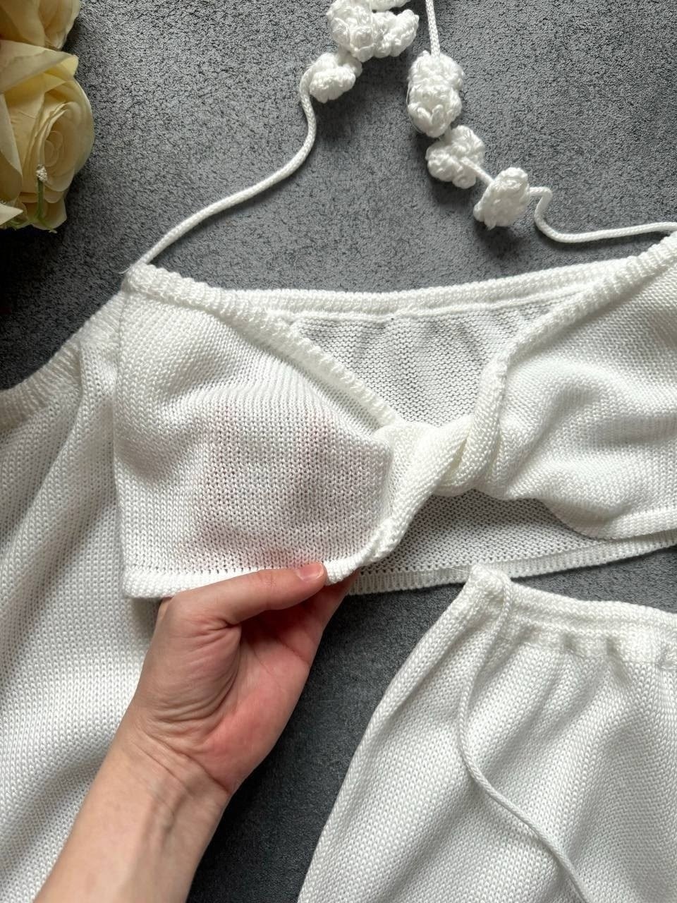 трикотажные костюмы,костюм топ с юбкой,костюм с юбкой,вязаные костюмы,трикотажный комплект